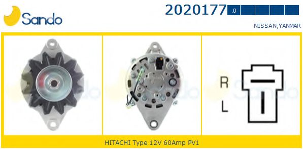 SANDO 2020177.0 Генератор 