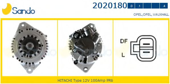 SANDO 2020180.0 Генератор 