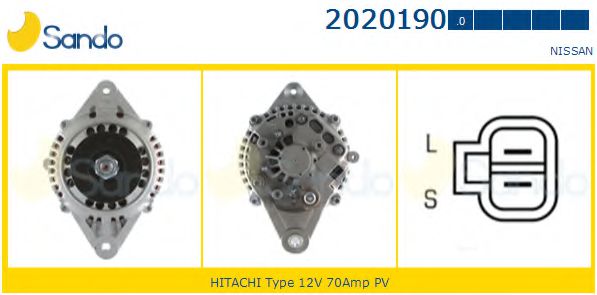 SANDO 2020190.0 Генератор 