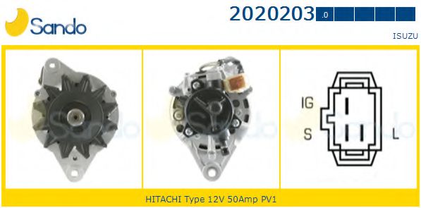 SANDO 2020203.0 Генератор 