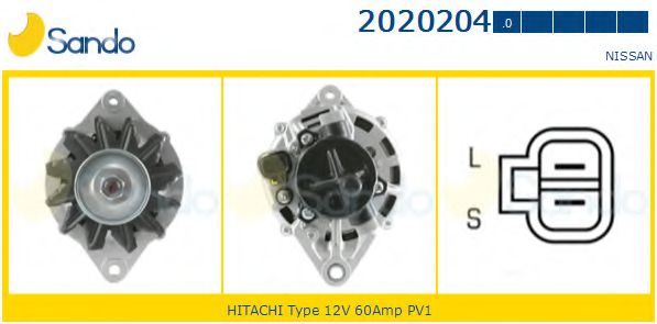 SANDO 2020204.0 Генератор 