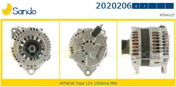 SANDO 2020206.0 Генератор 