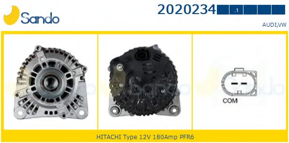 SANDO 2020234.1 Генератор 