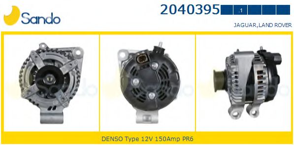 SANDO 2040395.1 Генератор для JAGUAR XK (Ягуар Xк) SANDO 2040395.1 Генератор для JAGUAR XK (Ягуар Xк)