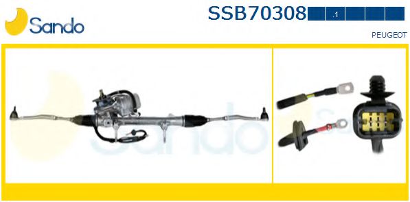 SANDO SSB70308.1 Рулевой механизм для PEUGEOT 208 (Пежо 208) SANDO SSB70308.1 Рулевой механизм для PEUGEOT 208 (Пежо 208)