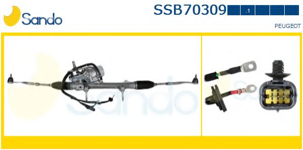 SANDO SSB70309.1 Рулевой механизм для PEUGEOT 208 (Пежо 208) SANDO SSB70309.1 Рулевой механизм для PEUGEOT 208 (Пежо 208)