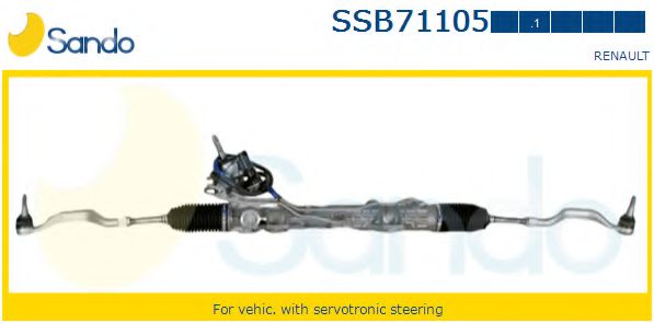 SANDO SSB71105.1 Рулевой механизм для RENAULT LAGUNA III OUR (Рено Лагуна 3 our) SANDO SSB71105.1 Рулевой механизм для RENAULT LAGUNA III OUR (Рено Лагуна 3 our)