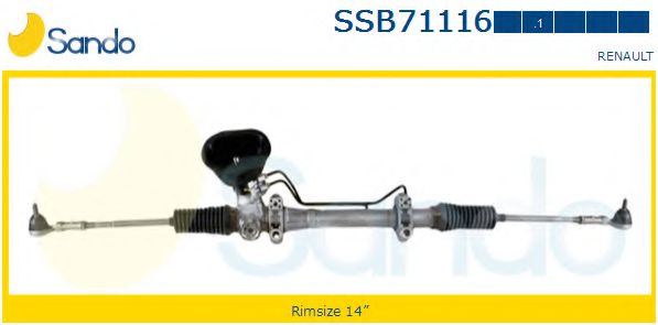 SANDO SSB71116.1 Рулевой механизм для RENAULT (Рено) SANDO SSB71116.1 Рулевой механизм для RENAULT (Рено)