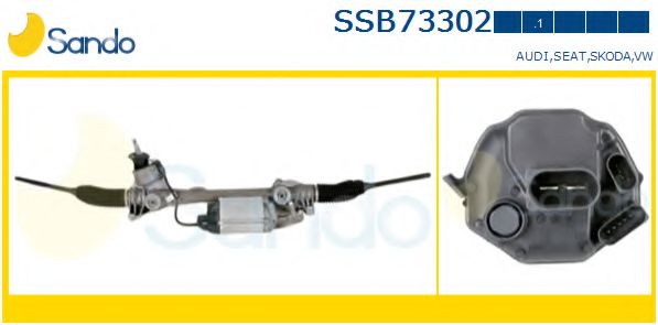 SANDO SSB73302.1 Рулевой механизм для SEAT ALTEA (Сеат Алтэа) SANDO SSB73302.1 Рулевой механизм для SEAT ALTEA (Сеат Алтэа)