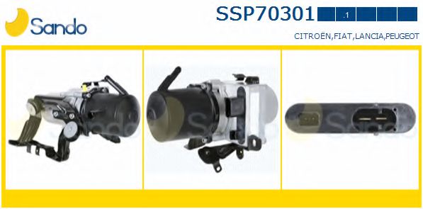 SANDO SSP70301.1 Гидравлический насос, рулевое управление для CITROËN C8 (CитроËн С8) SANDO SSP70301.1 Гидравлический насос, рулевое управление для CITROËN C8 (CитроËн С8)
