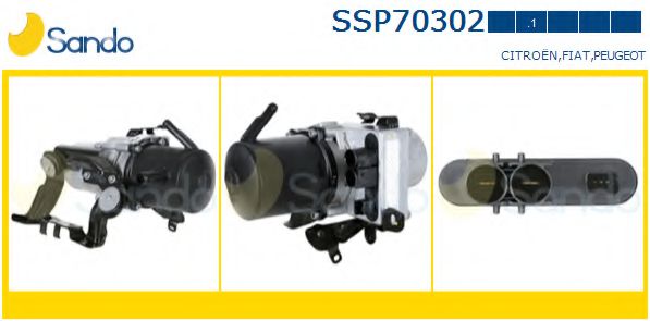 SANDO SSP70302.1 Гидравлический насос, рулевое управление для PEUGEOT (Пежо) SANDO SSP70302.1 Гидравлический насос, рулевое управление для PEUGEOT (Пежо)
