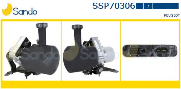 SANDO SSP70306.1 Гидравлический насос, рулевое управление для PEUGEOT 407 (Пежо 407) SANDO SSP70306.1 Гидравлический насос, рулевое управление для PEUGEOT 407 (Пежо 407)