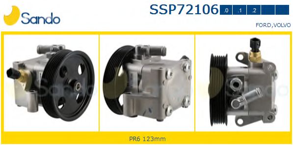 SANDO SSP72106.1 Гидравлический насос, рулевое управление 04 2004 для VOLVO (Вольво) SANDO SSP72106.1 Гидравлический насос, рулевое управление 04 2004 для VOLVO (Вольво)