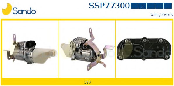 SANDO SSP77300.1 Гидравлический насос, рулевое управление 82088404 для OPEL ASTRA H HATCH (Опель Астра н хэтчбек) SANDO SSP77300.1 Гидравлический насос, рулевое управление 82088404 для OPEL ASTRA H HATCH (Опель Астра н хэтчбек)