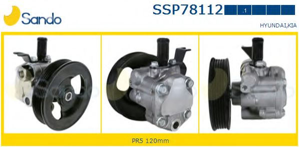 SANDO SSP78112.1 Гидравлический насос, рулевое управление для KIA SEDONA I (Киа Сэдона и) SANDO SSP78112.1 Гидравлический насос, рулевое управление для KIA SEDONA I (Киа Сэдона и)