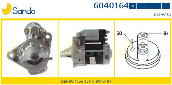 SANDO 6040164.0 Стартер 