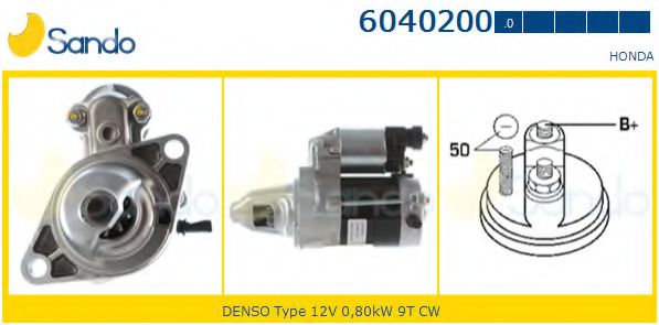 SANDO 6040200.0 Стартер 