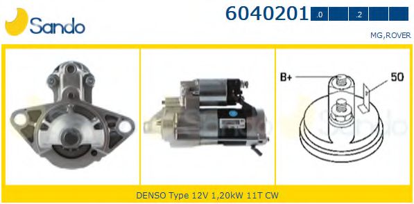 SANDO 6040201.0 Стартер 
