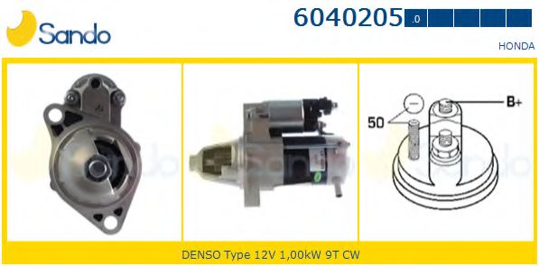 SANDO 6040205.0 Стартер 