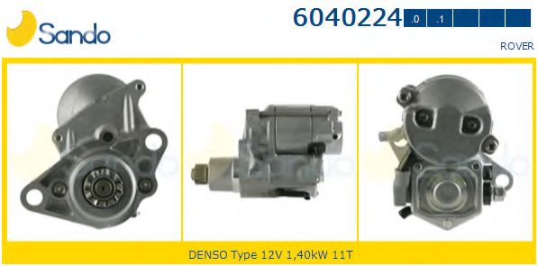 SANDO 6040224.1 Стартер 