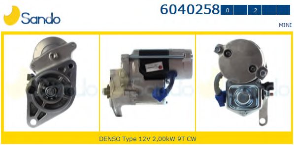 SANDO 6040258.0 Стартер 