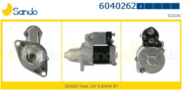 SANDO 6040262.0 Стартер 