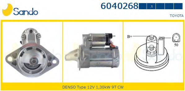 SANDO 6040268.1 Стартер 