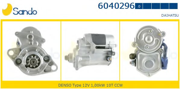 SANDO 6040296.0 Стартер 
