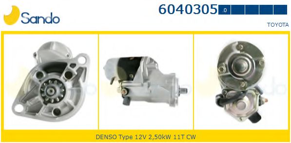 SANDO 6040305.0 Стартер 