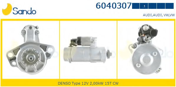 SANDO 6040307.1 Стартер 