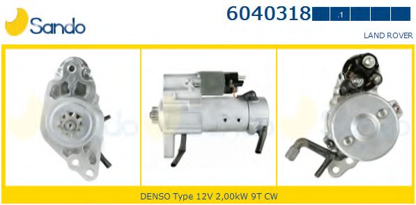 SANDO 6040318.1 Стартер 