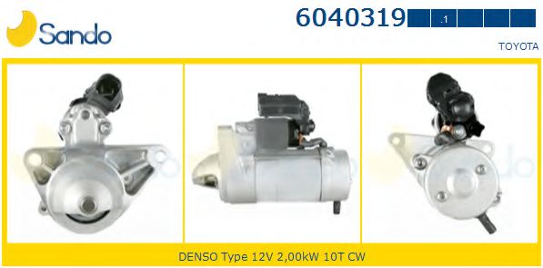SANDO 6040319.1 Стартер 