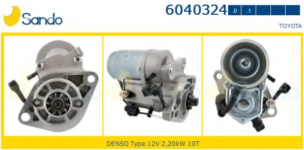 SANDO 6040324.0 Стартер 
