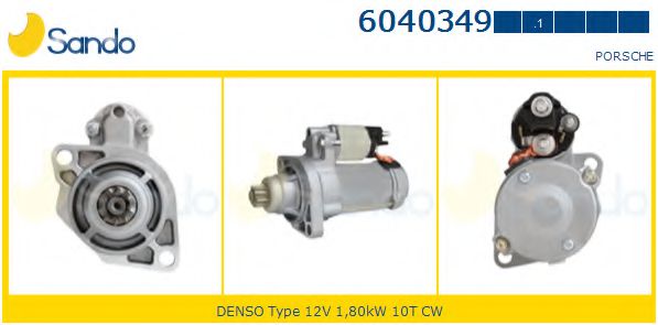 SANDO 6040349.1 Стартер 