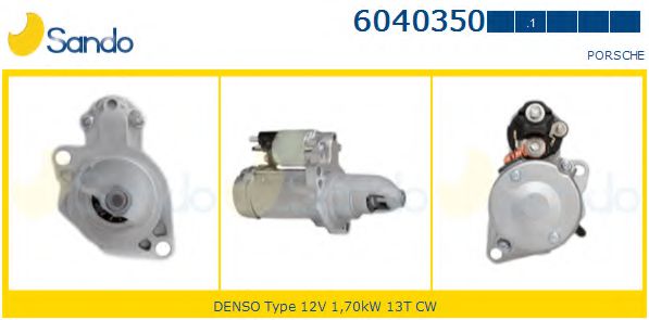 SANDO 6040350.1 Стартер 