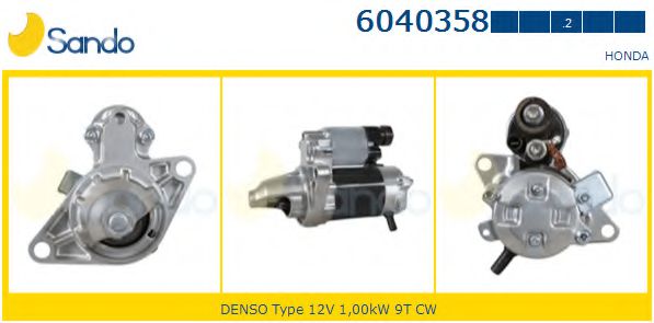 SANDO 6040358.2 Стартер 