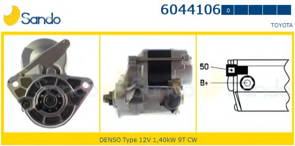 SANDO 6044106.0 Стартер<br >для холодных климатических зон 