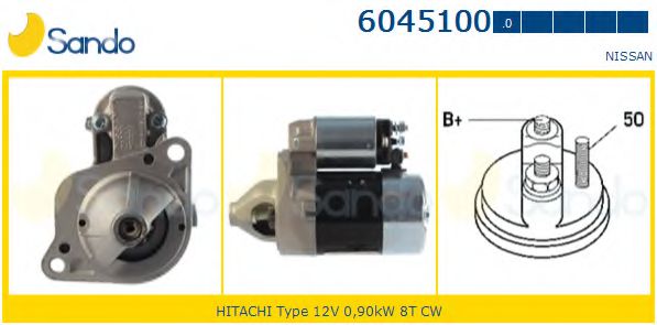 SANDO 6045100.0 Стартер 