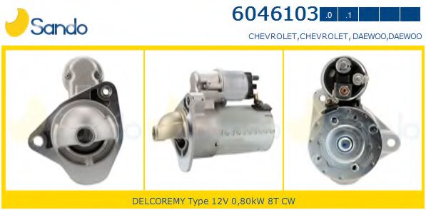 SANDO 6046103.1 Стартер 