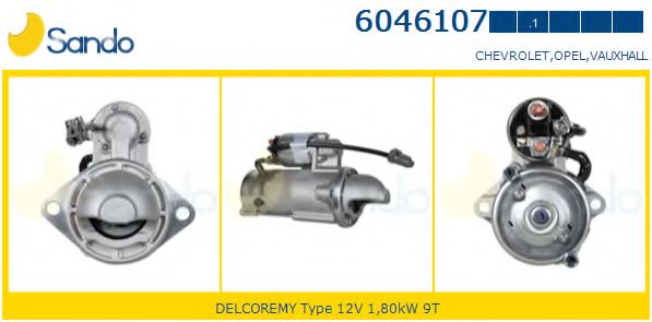 SANDO 6046107.1 Стартер 