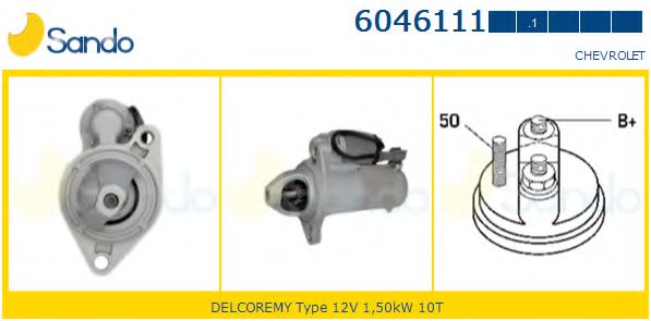 SANDO 6046111.1 Стартер 