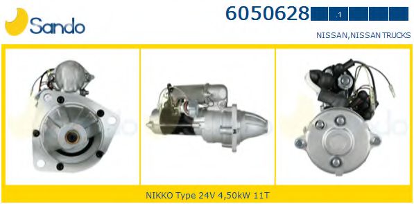 SANDO 6050628.1 Стартер 
