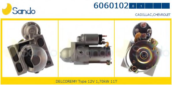 SANDO 6060102.0 Стартер 