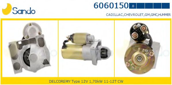 SANDO 6060150.0 Стартер 
