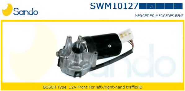 SANDO SWM10127.1 Двигатель стеклоочистителя для MERCEDESBENZ (Мерседес бенц) SANDO SWM10127.1 Двигатель стеклоочистителя для MERCEDESBENZ (Мерседес бенц)