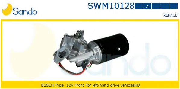 SANDO SWM10128.1 Двигатель стеклоочистителя для RENAULT SCNIC I (Рено Сценик и)