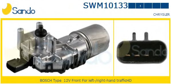 SANDO SWM10133.1 Двигатель стеклоочистителя для CHRYSLER SEBRING (Крайслер Сэбринг) SANDO SWM10133.1 Двигатель стеклоочистителя для CHRYSLER SEBRING (Крайслер Сэбринг)