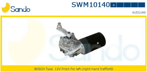 SANDO SWM10140.0 Двигатель стеклоочистителя для AUDI 100 (Ауди 100) SANDO SWM10140.0 Двигатель стеклоочистителя для AUDI 100 (Ауди 100)