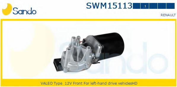 SANDO SWM15113.1 Двигатель стеклоочистителя для RENAULT ESPACE I (Рено Эспаcэ и) SANDO SWM15113.1 Двигатель стеклоочистителя для RENAULT ESPACE I (Рено Эспаcэ и)