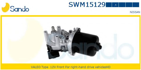 SANDO SWM15129.1 Двигатель стеклоочистителя для NISSAN DUALIS (Ниссан Дуалис) SANDO SWM15129.1 Двигатель стеклоочистителя для NISSAN DUALIS (Ниссан Дуалис)